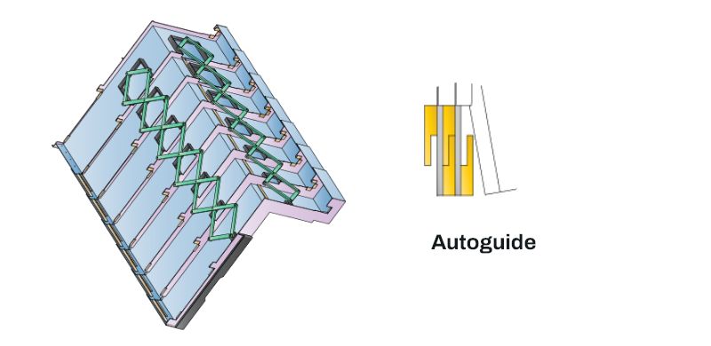 copertura telescopica speciale con autoguida per tornio parallelo metal gennari