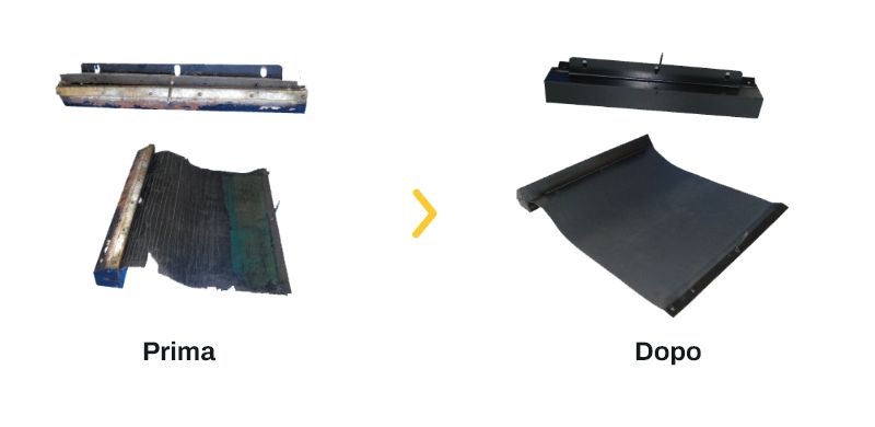 revisione rulli avvolgibili metal gennari prima dopo intervento